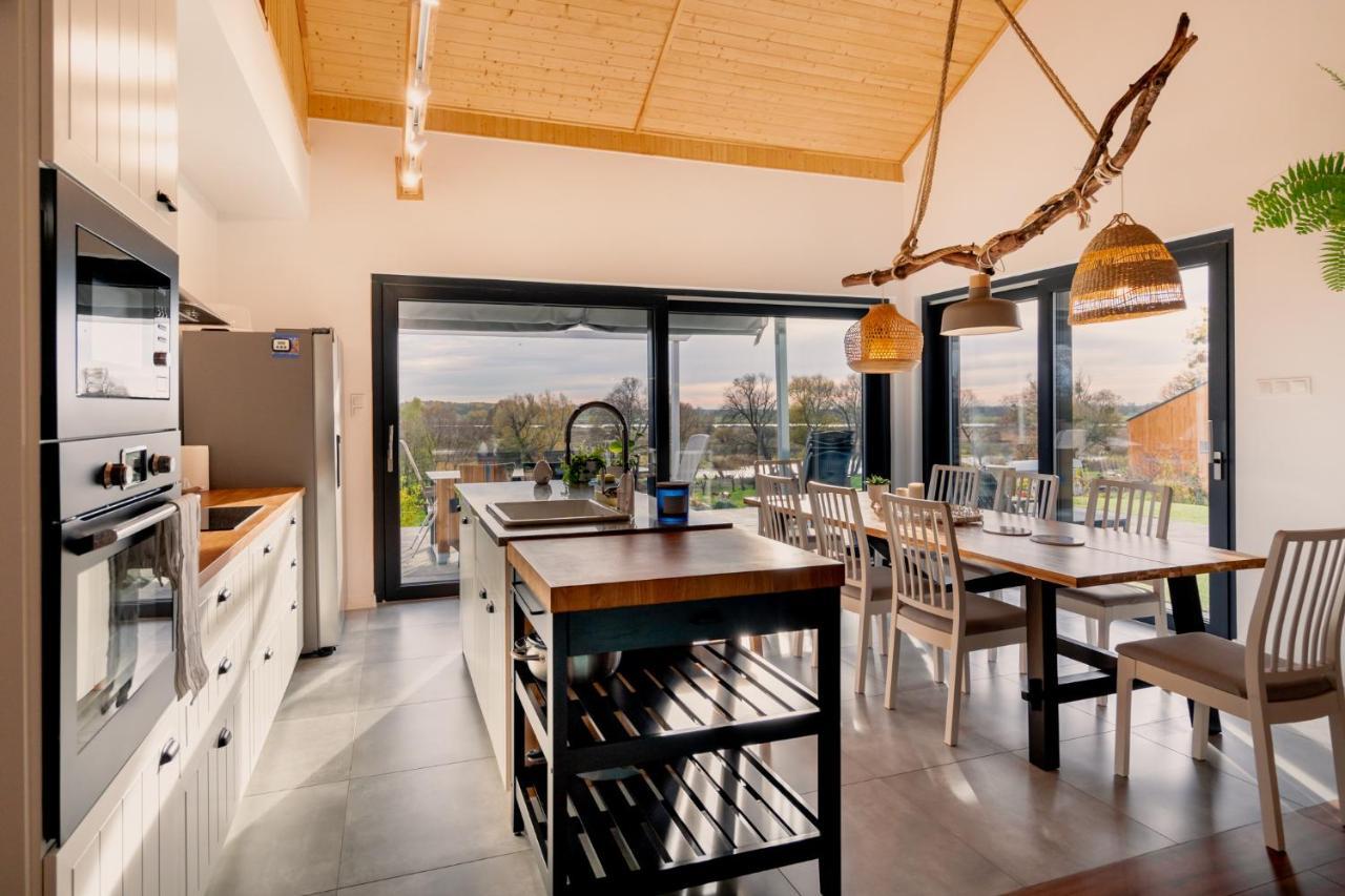 Houses With A View#Sauna#Jaccuzi Gozdowice Bagian luar foto